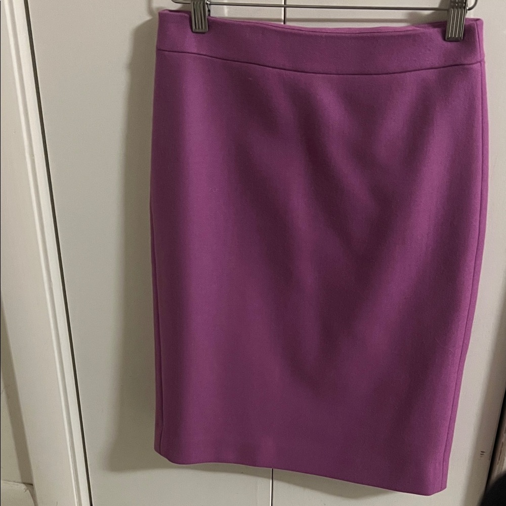 J. Crew Orchid Pencil Skirt